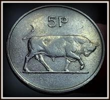 IRLAND 5 PENCE 1975