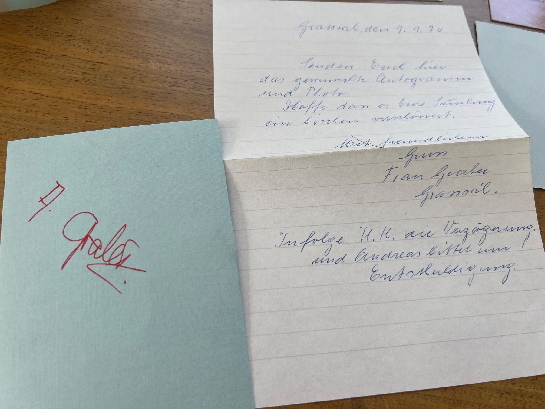 Autografi: Verschiedene Autogramme, Nr 322 – Usato da Glattfelden venduto da maa_qcj8 4