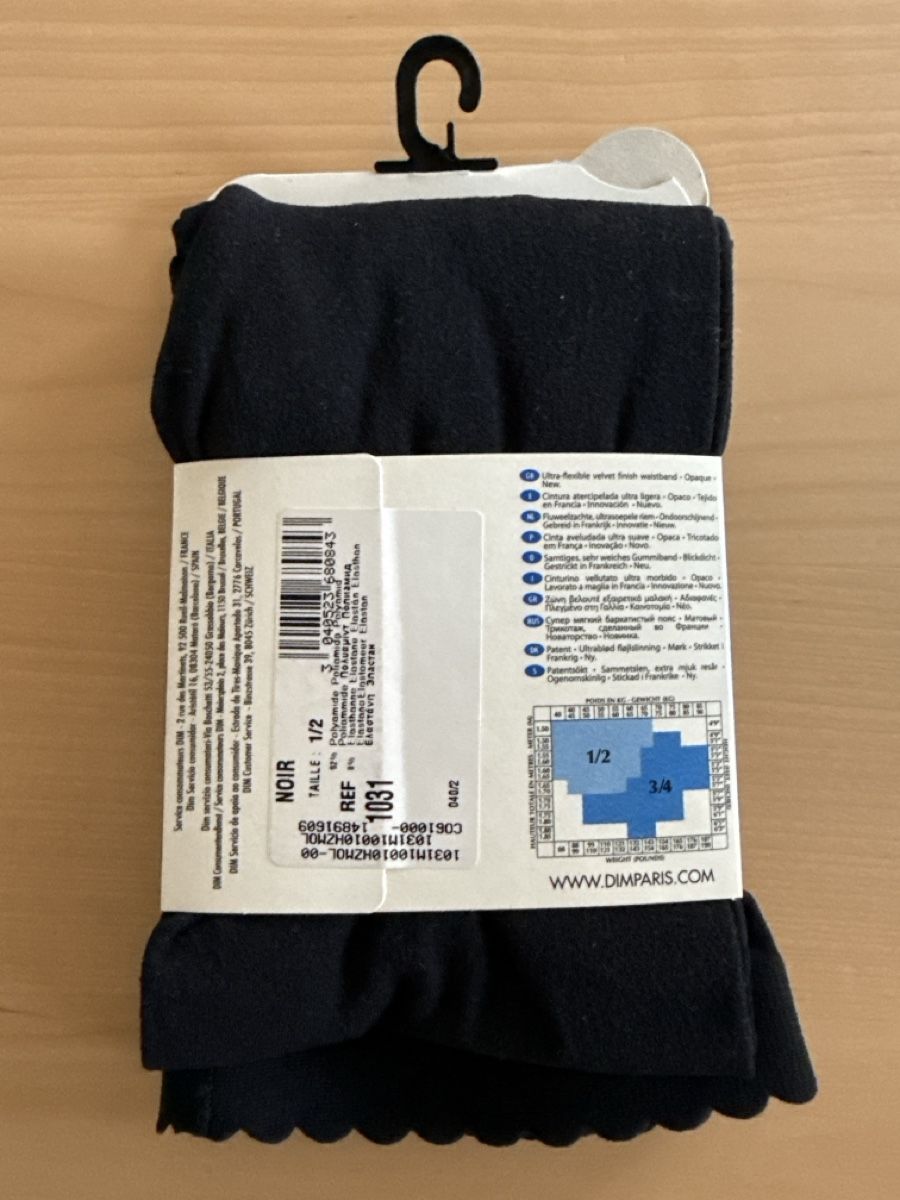 Dim Calze & Collant: NEU DIM Strumpfhose, Grösse 1/2, 80D – Nuovo e nell'imballaggio originale da Zürich venduto da Esmeralda86 1