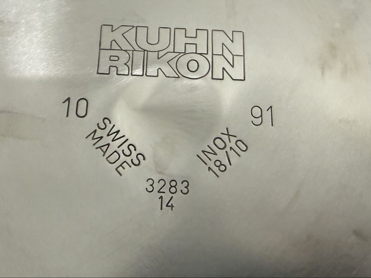 Kuhn Pentole: Kochtopf Set - Kuhn Rikon - Edelstahl  – Nuovo (secondo la descrizione) da Zürich venduto da daki81 7