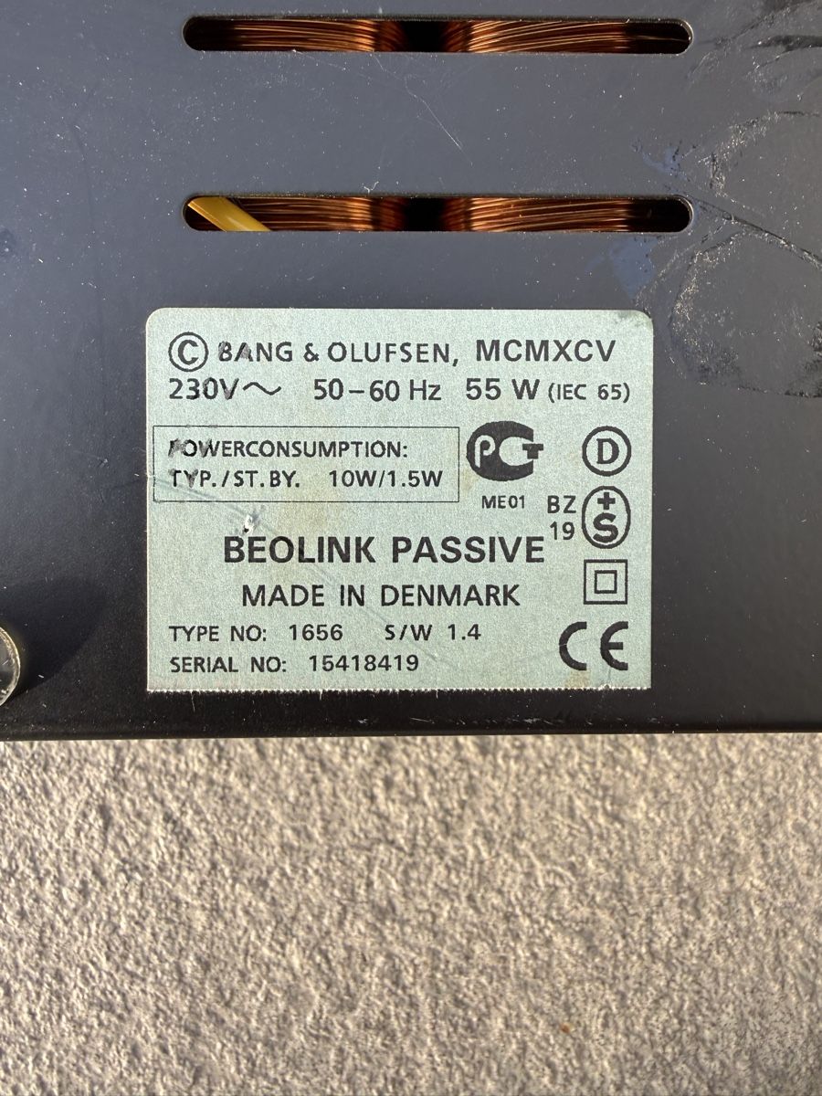 Bang & Olufsen Verstärker: BANG & OLUFSEN B&O Beolink Passive – Gebraucht aus Lenzburg von Buerokonz 1