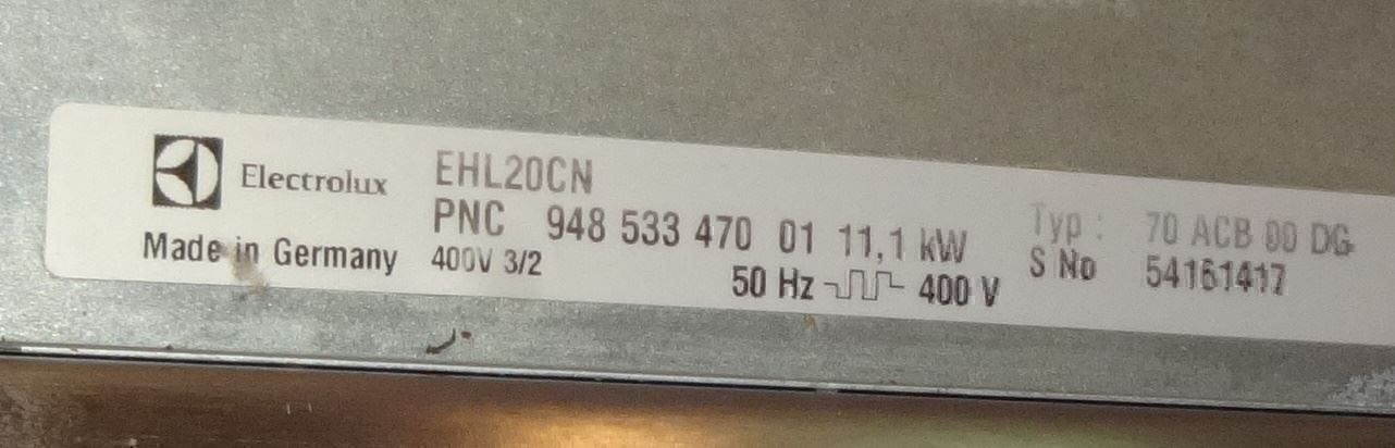 Electrolux Elettrodomestici da cucina: Electrolux EHL20CN inkl. Kochfeld – Usato da St. Gallen venduto da WWL 3