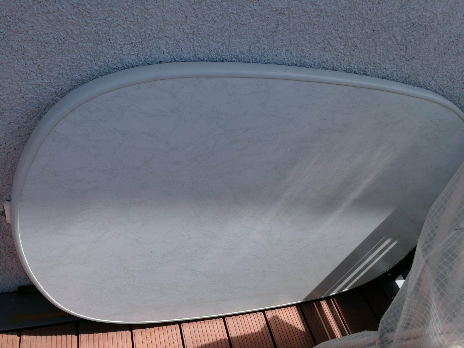 Tavoli: Gartentisch Sieger,  Tisch oval Klappbar ca 130x90cm – Usato da Winterthur venduto da Andi1933 1