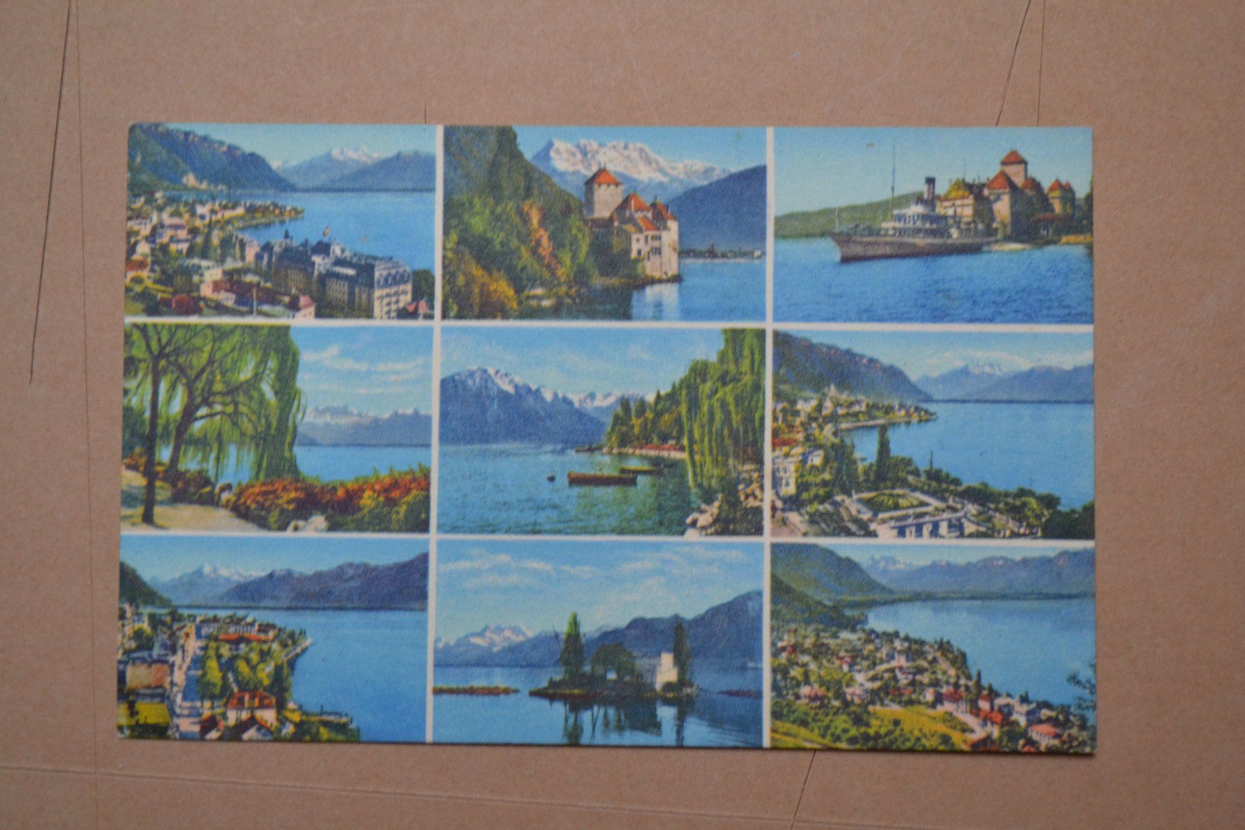 Cartoline postali: AK Souvenir de Nontreux VD – Usato da Beinwil am See venduto da kajak55