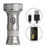 Sofirn IF19 SILVER Edition inkl 18350 Akku. Mini LED 2000 Lm