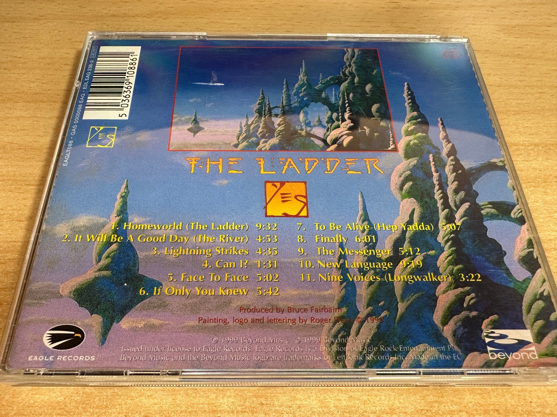 CD: D8 Yes – The Ladder – Usato da Rikon im Tösstal venduto da Alpenmutz 1