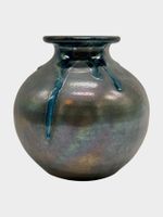Superbe vase en céramique d'art fait à la main