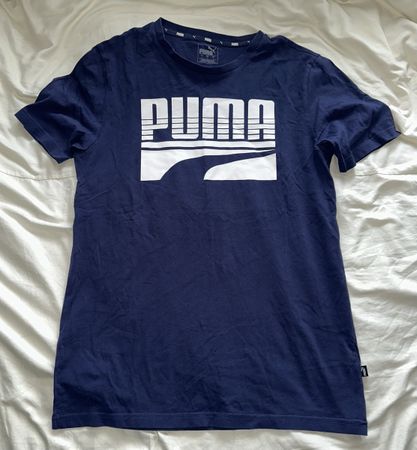 Original Puma T-Shirt, dunkelblau, Gr. S, Top Zustand