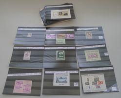 1880-2010, VIGNETTEN Sammlung + Versuchsdrucke: 85 Stück.