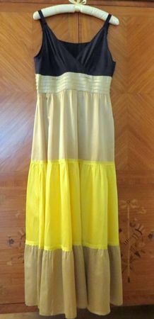 Sommerkleid, Seide-Baumwolle, Grösse 38