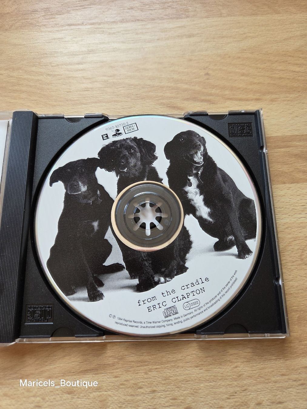 CD: Eric Clapton From the Cradle CD Used – Usato da Winterthur venduto da Maricels_Boutique 3