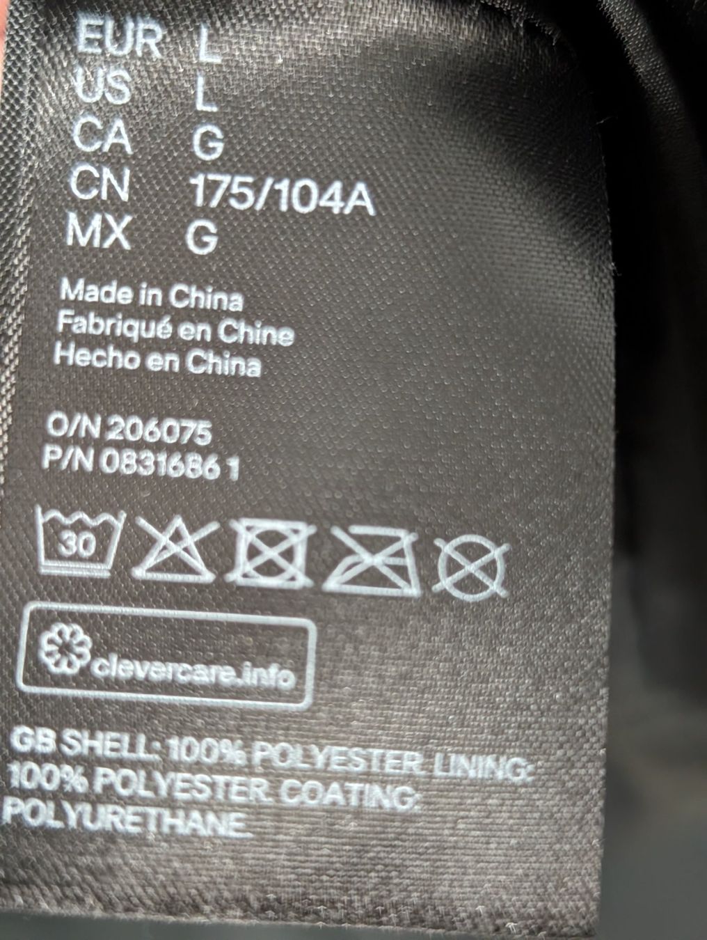 H&M Giacche: H&M Kunstleder Shacket Schwarz Gr. L – Usato da Wiezikon b.Sirnach venduto da CaRo_Second 8