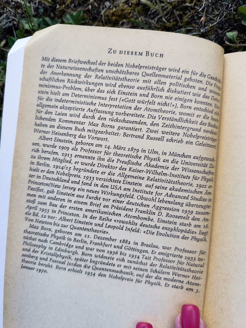Bücher: Einstein & Born Correspondence 1916-1955 Rare Book – Gebraucht aus Mägenwil von VintageGirly 7