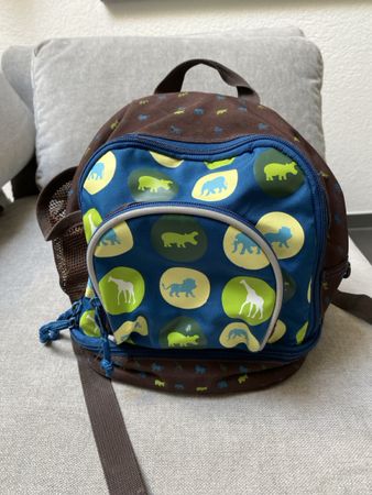 Laessig Fasion Kinderrucksack mit Tiermotiven -Top Zustand!