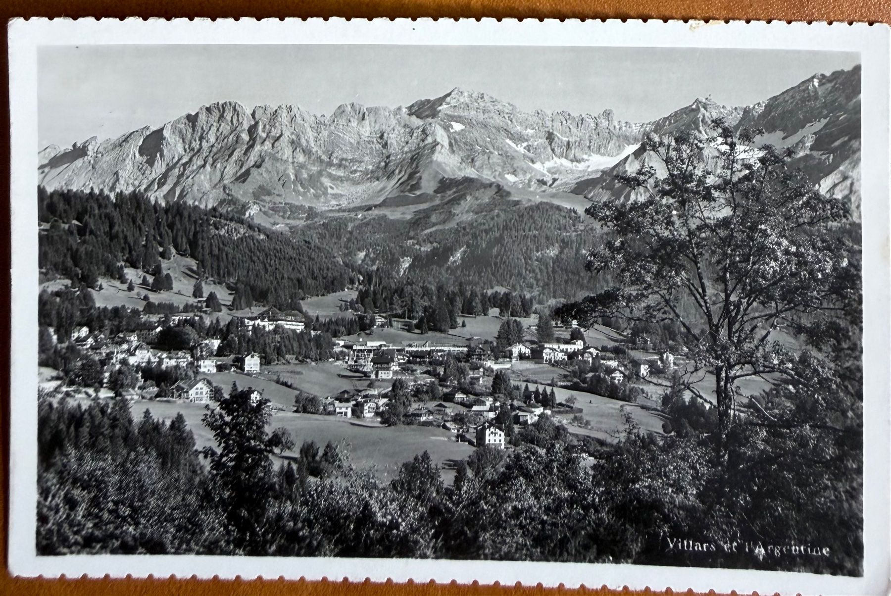 Cartes postales: Villars - Panorama 1932 – D'occasion à Lutry par Ediego