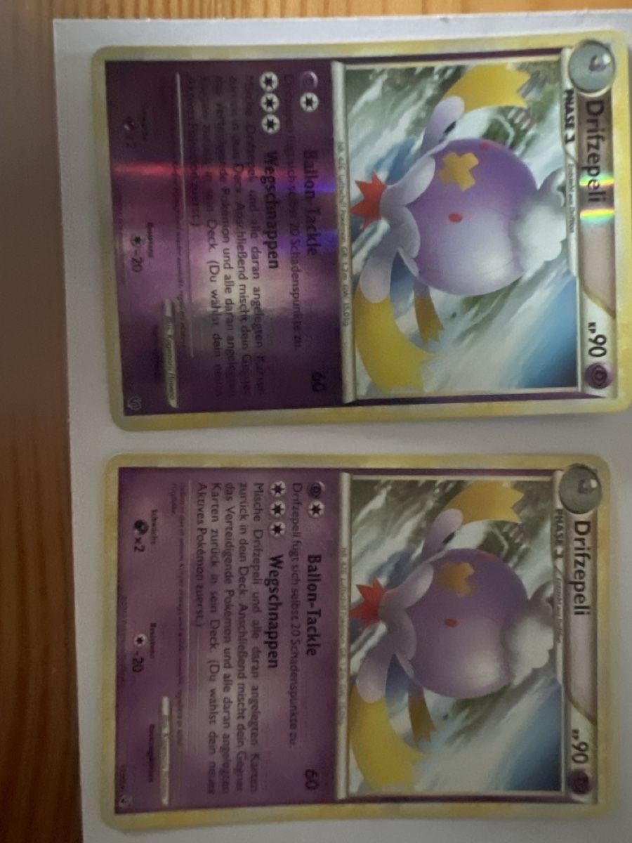 Pokémon Cartes à collectionner: Drifzepeli Pokémon  – D'occasion à Frauenfeld par mwguv