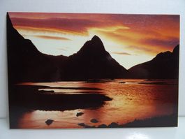Postkarte Milford Sound Neuseeland