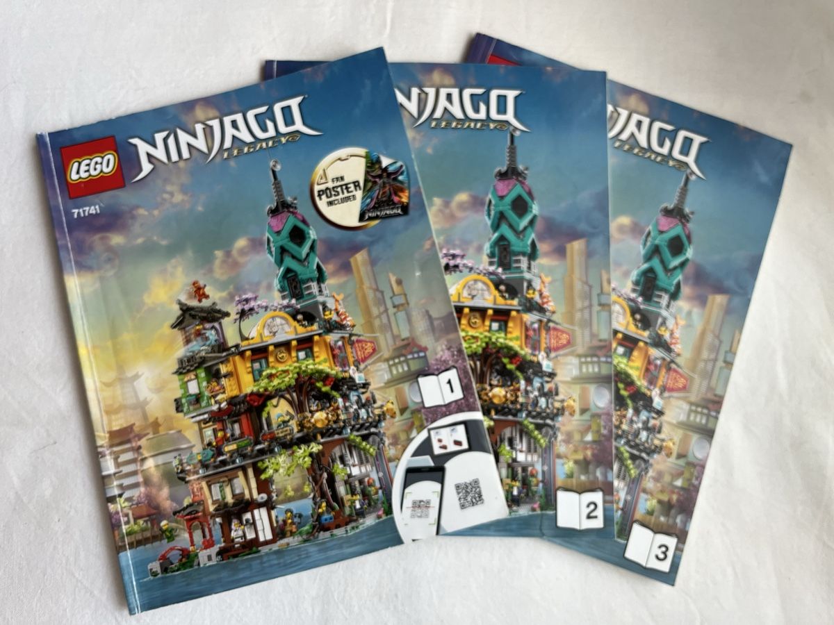 Lego Baukästen: LEGO Ninjago Bauanleitungen – Gebraucht aus bretzwil von nightflasher
