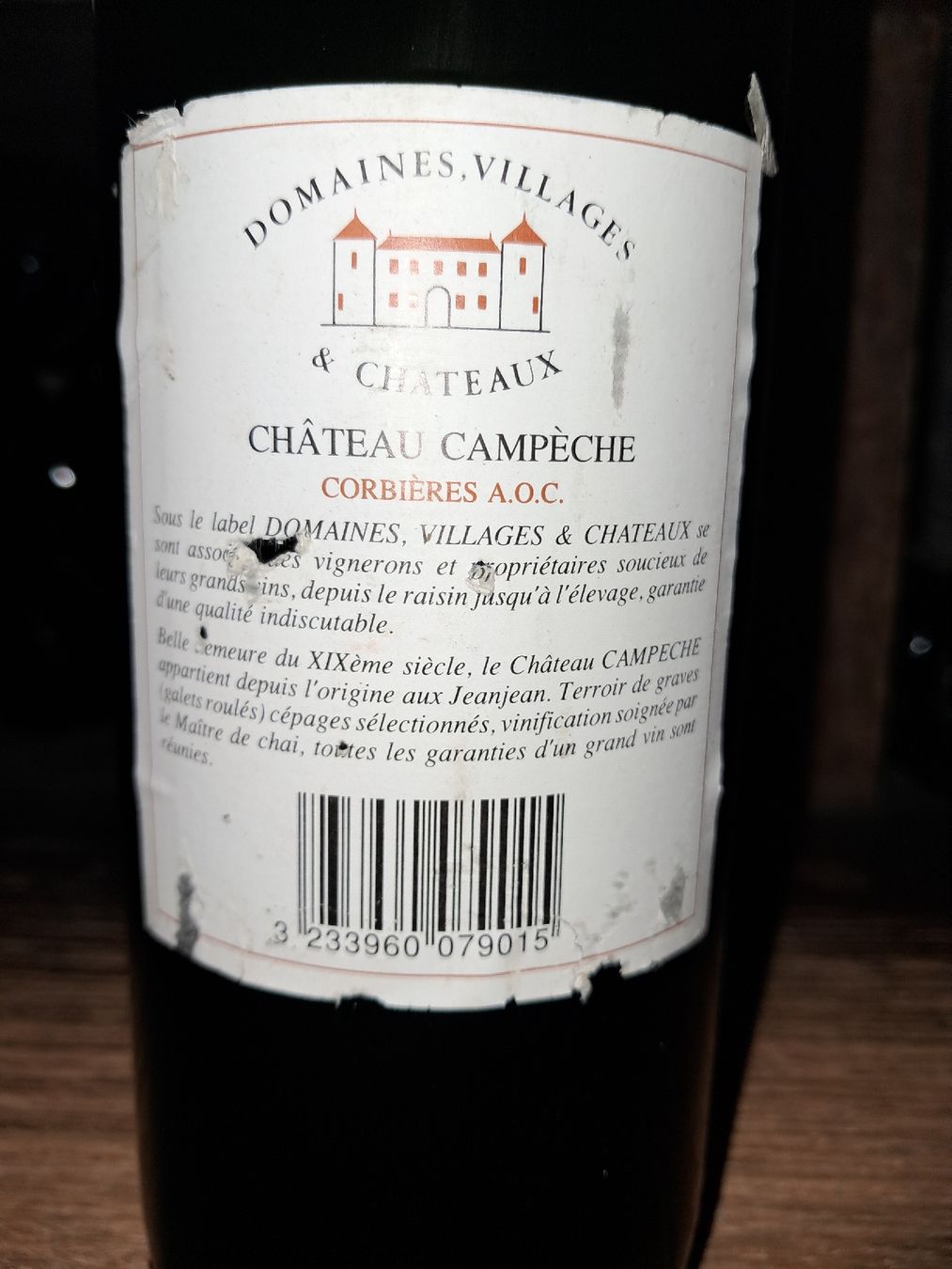 Vino: Chateau campéche corbieres 1990 – Nuovo e nell'imballaggio originale da Le locle venduto da juliensaran 3