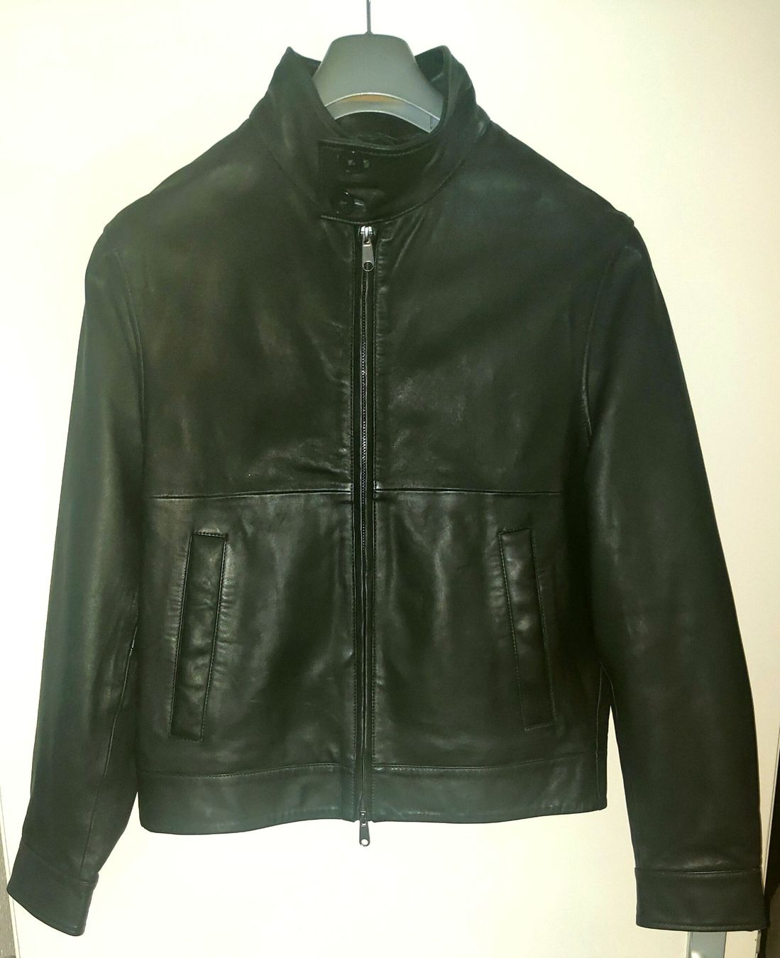 Zara Jacken: Veste en cuir Vert bouteille – Gebraucht aus Châtelaine von Dan_pfw5