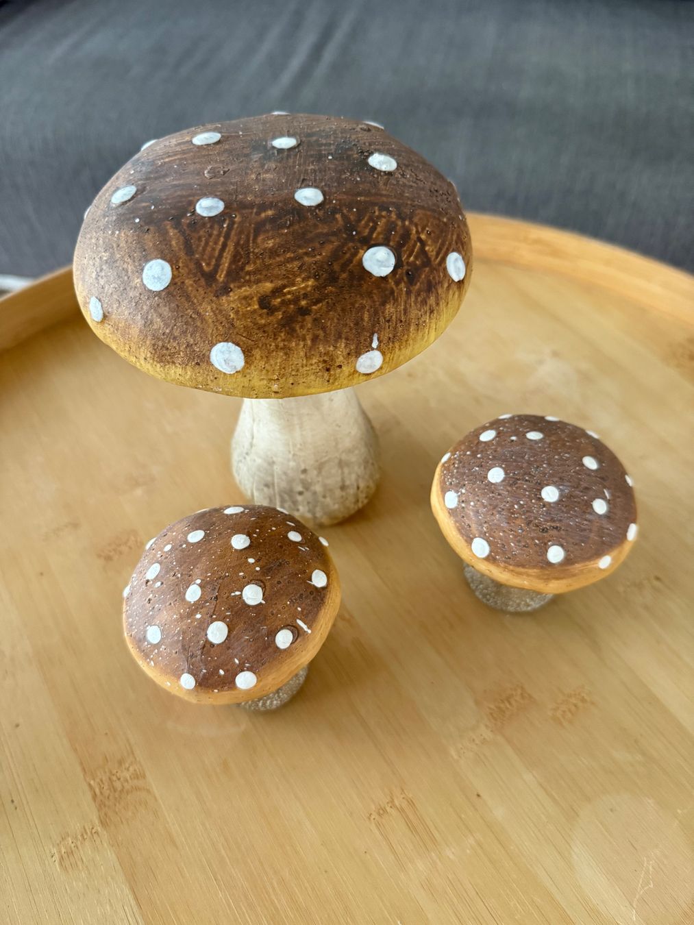 Alle Dekorationen: 3er-Set Dekopilze – Gebraucht aus Wettingen von Clodle81 1