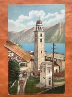 Lugano Cattedrale S. Lorenzo e Funiculare 1919