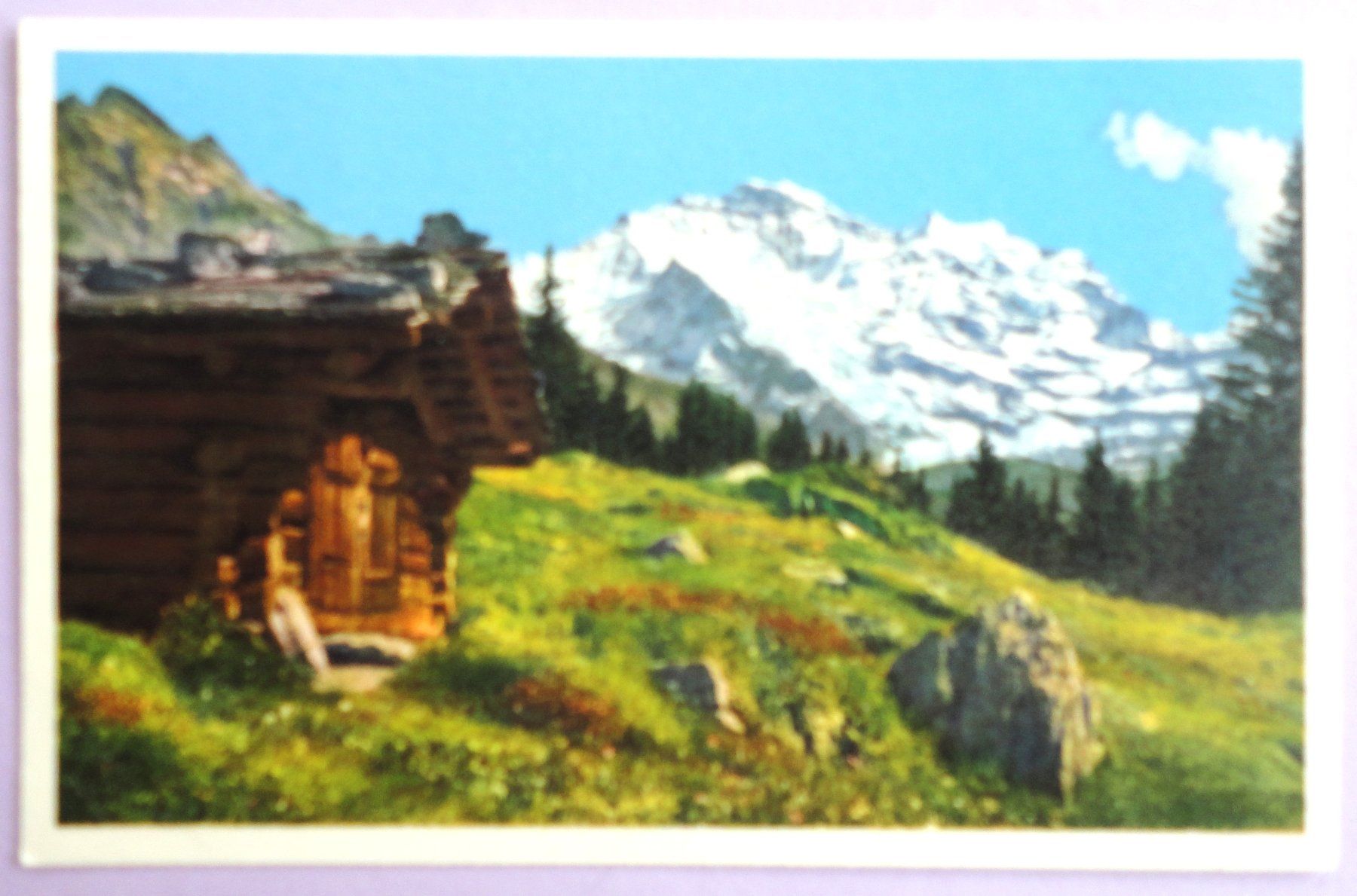 Cartoline postali: Wengen, Jungfrau – Difettoso da Fétigny venduto da Billy2miny