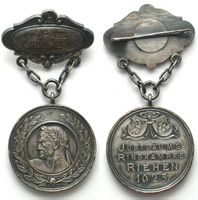 RIEHEN 1925 JUBILÄUMS RINGKÄMPFE Medaille