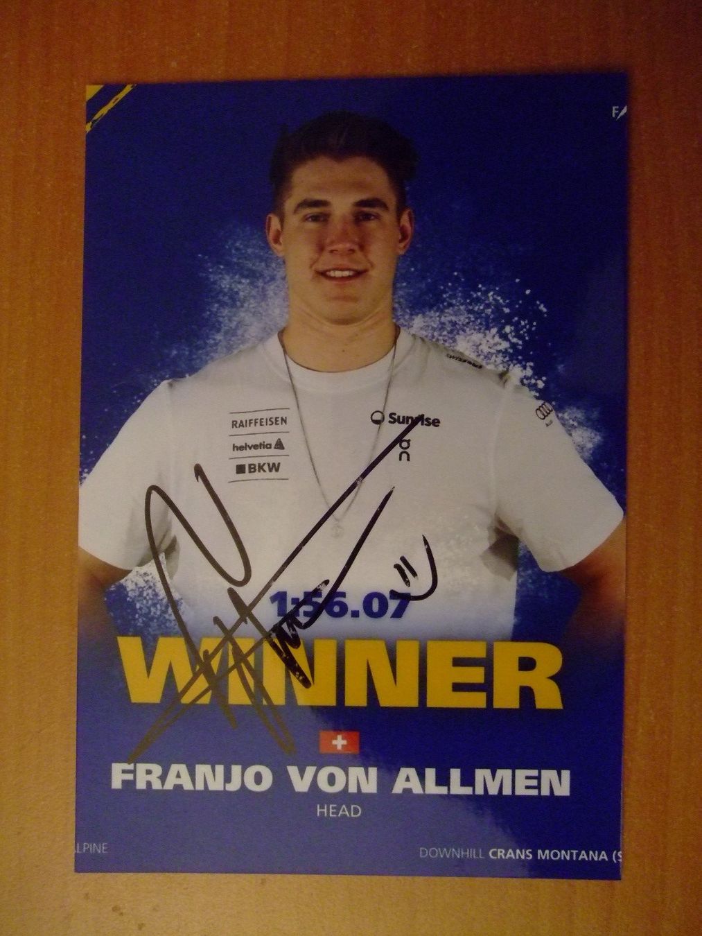 Autografi: FRANJO VON ALLMEN (CH) AUTOGRAMMFOTO TOP – Usato da Schachen b. Reute venduto da Dzestar