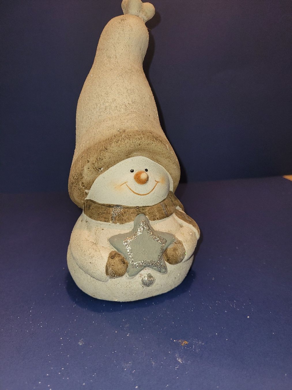 Statuette: Dekorationsfigur Schneemannn – Usato da Schangnau venduto da Ulne
