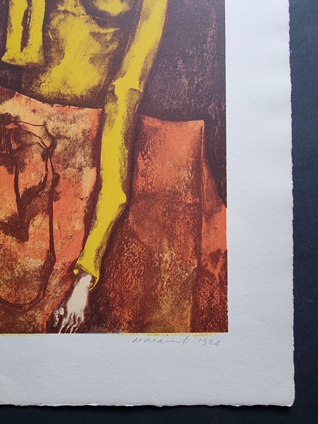 Grafica & Litografie: MICHELE MAINOLI LITHOGRAPHIE SIGNIERT NUMMERIERT – Usato da Gersau venduto da grafik-kunst 3
