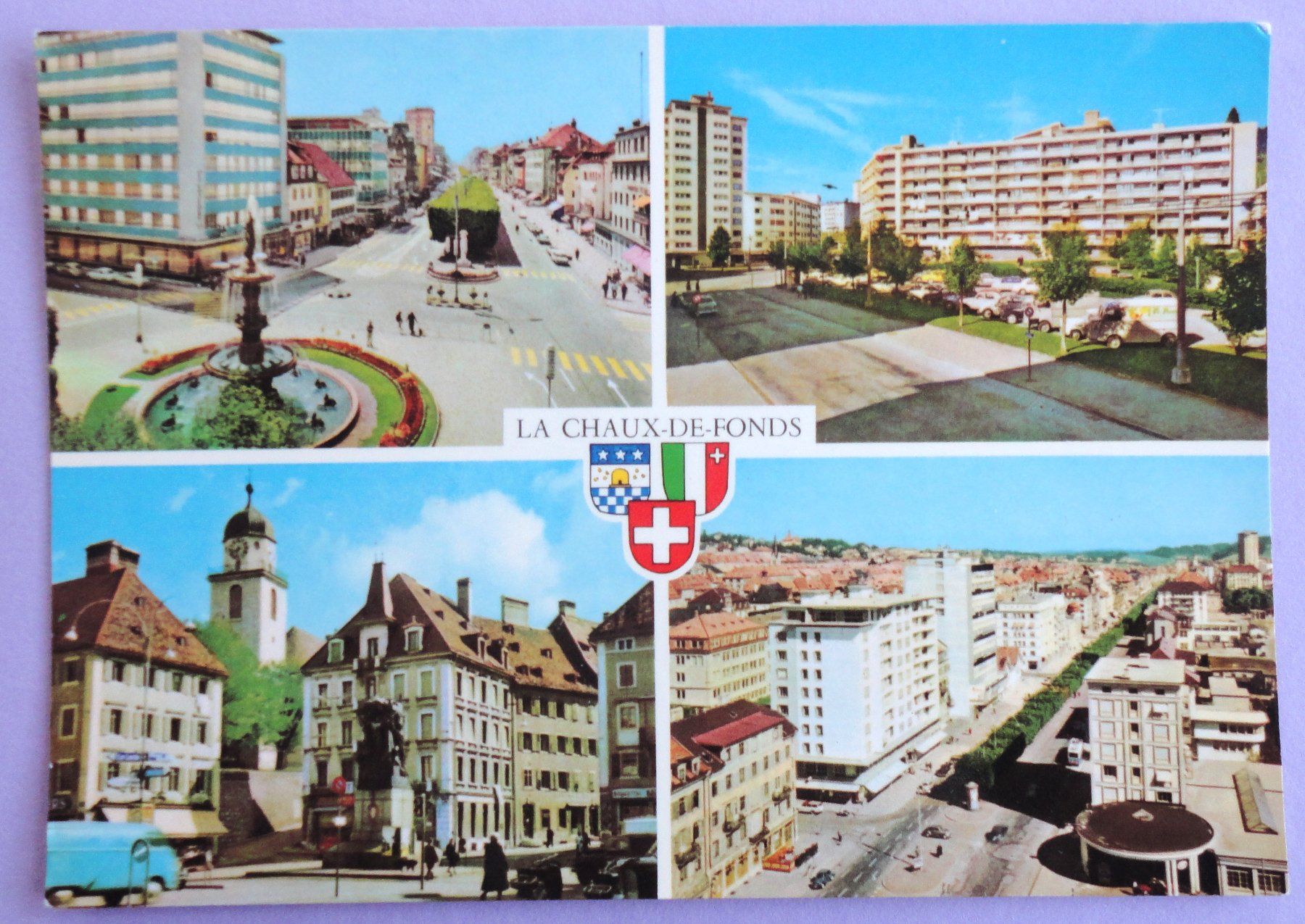 Cartoline postali: La Chaux-de-Fonds – Usato da Fétigny venduto da Billy2miny