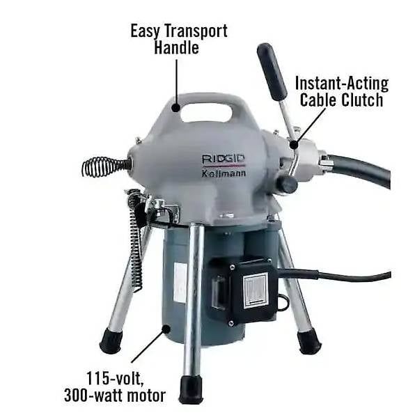 Ridgid Tutte le macchine: Ridgid Machine pour déboucher les canalisations – Usato da Yvonand venduto da ffe_6khf