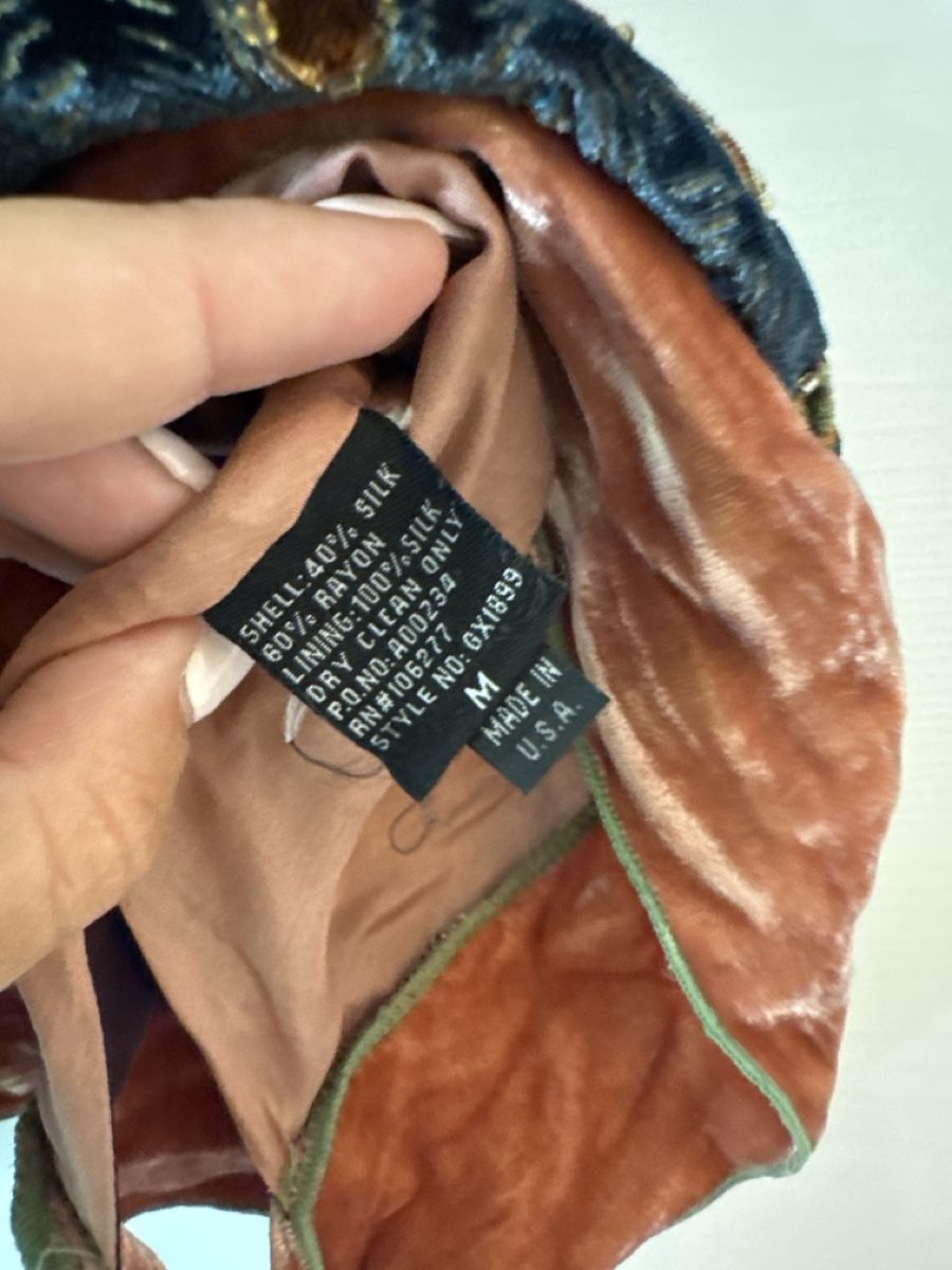 Tops: Joseph top Samtpfau Muster Lila Grösse M – Gebraucht aus Massagno von kar_wwq5 4