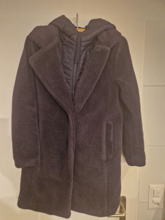 StreetOne Outerwear: dunkelblaue, warme Winterjacke, Gr. 34