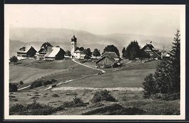 Entlebuch, Hl. Kreuz, Panorama mit Kirch