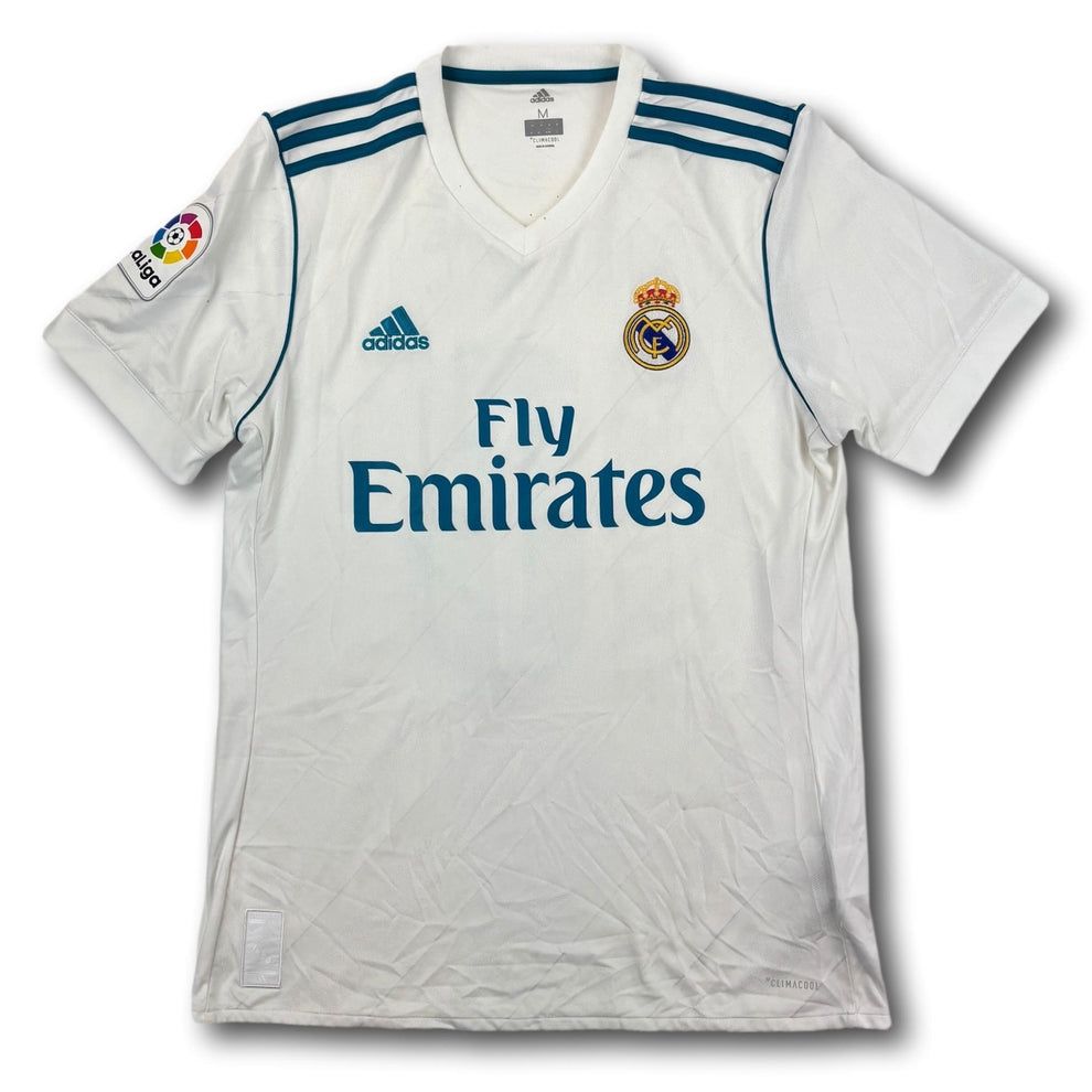 Real Madrid Canottiere & Pantaloni: Real Madrid - 2017-18 - Heim - M - adidas - Modric – Usato da Bolligen venduto da ToTheJerseyEquipment 1