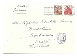 Brief Maschinenst 3.VII.44 Bern-Sortavala Finland h Russland