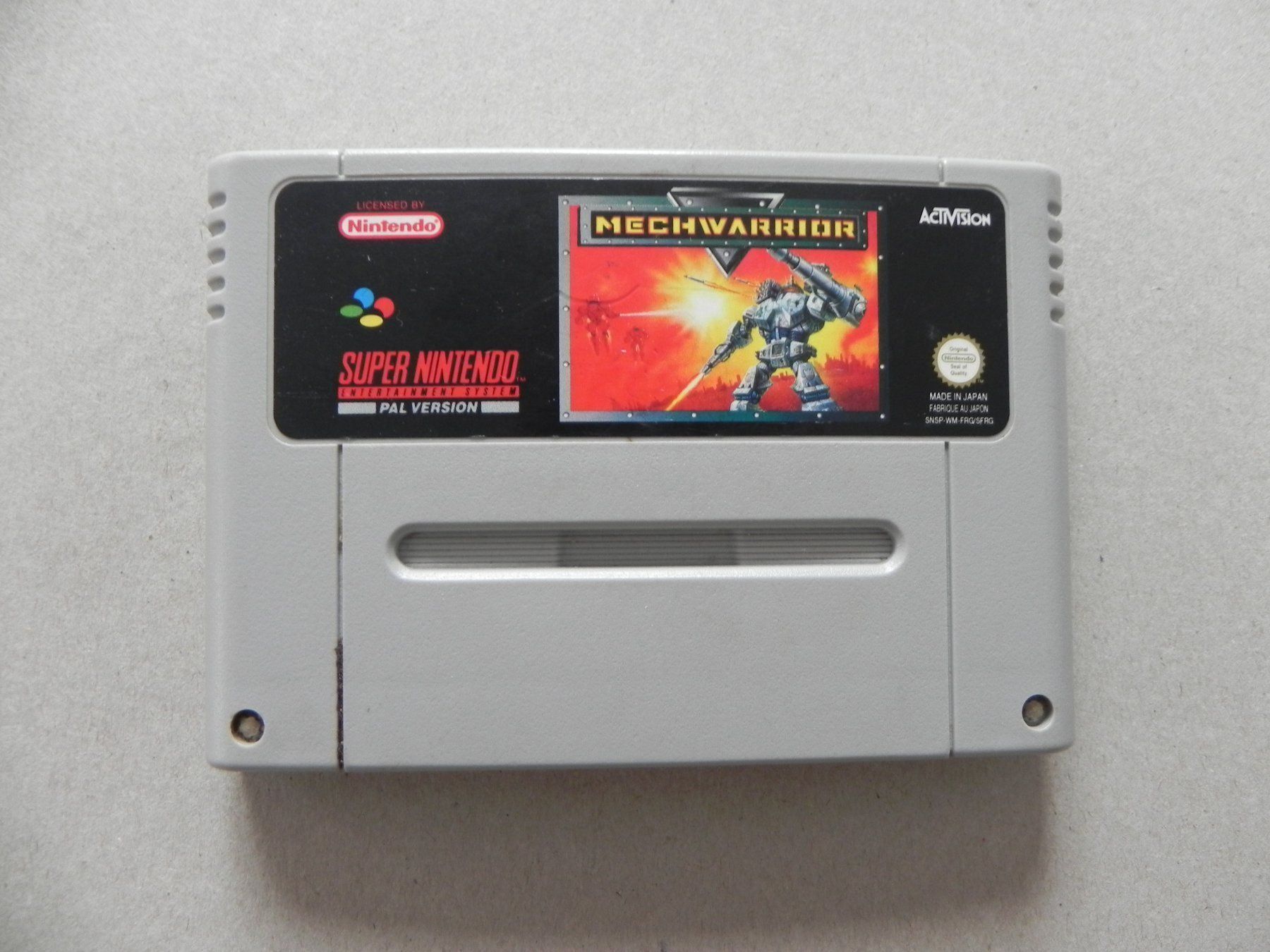 Nintendo Giochi: Super Nintendo SNES Game Mechwarrior – Usato da Siebnen venduto da krimsie