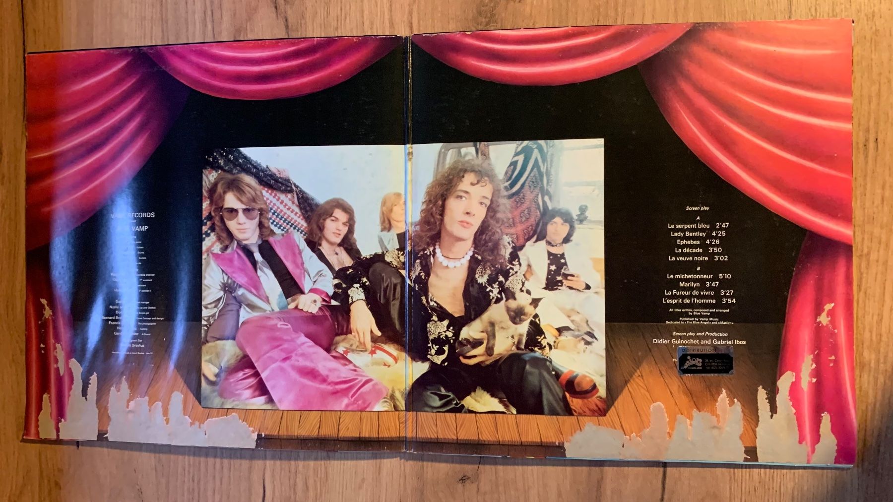 Dischi in vinile: Blue Vamp - OG FR 1973 - VG+/VG – Usato da Gals venduto da Diskopatshop 2