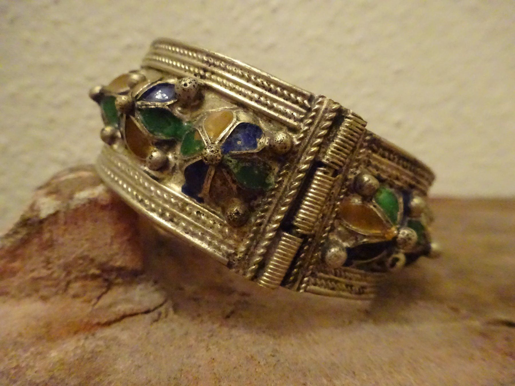 Bracciali & Braccialetti: Armreif Marokko Emaille Cloisonné – Usato da Esslingen venduto da FetteSchnecke 1