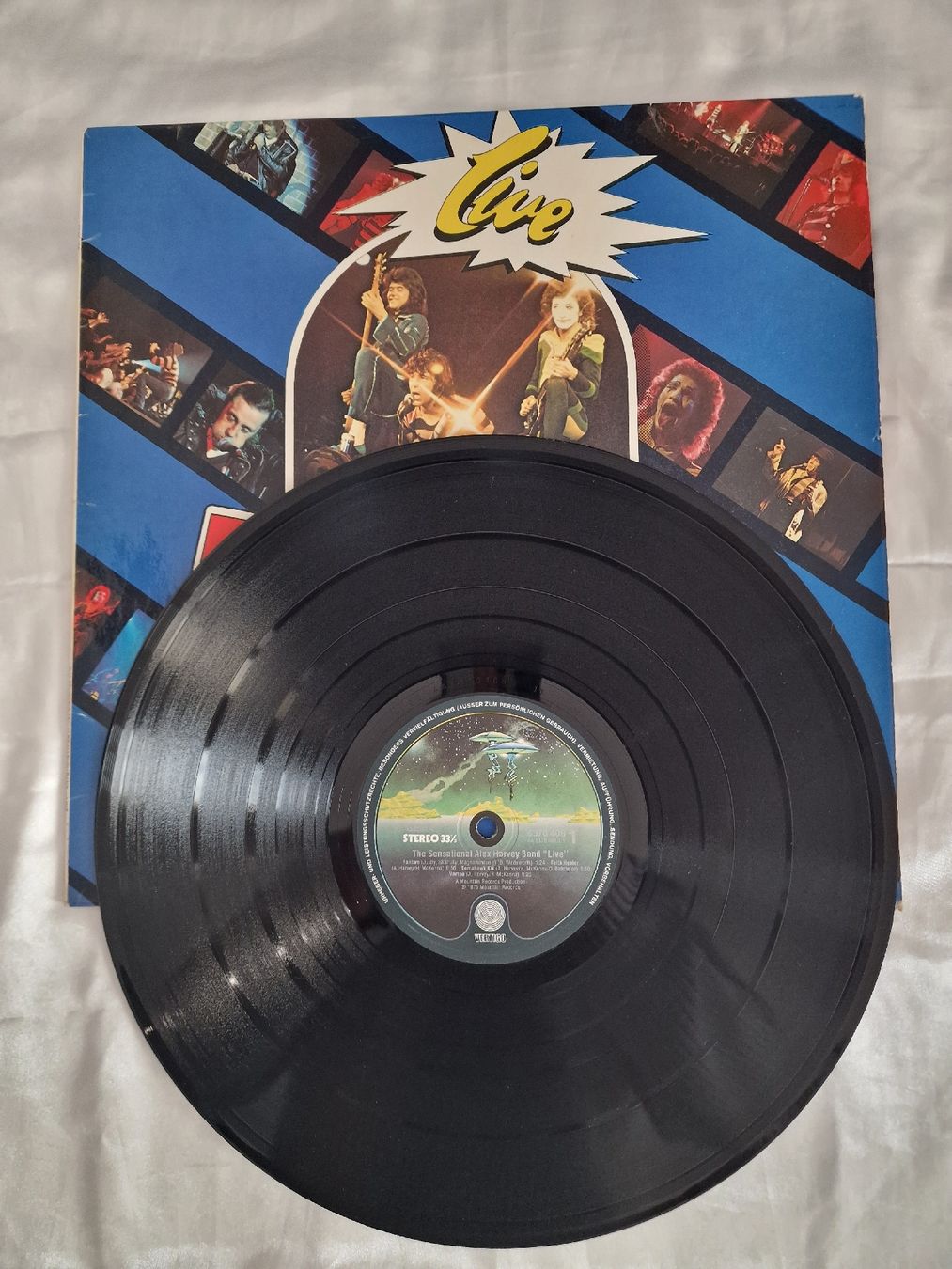 Dischi in vinile: The Sensational Alex Harvey Band - Live – Usato da Pfaffnau venduto da gunport 2