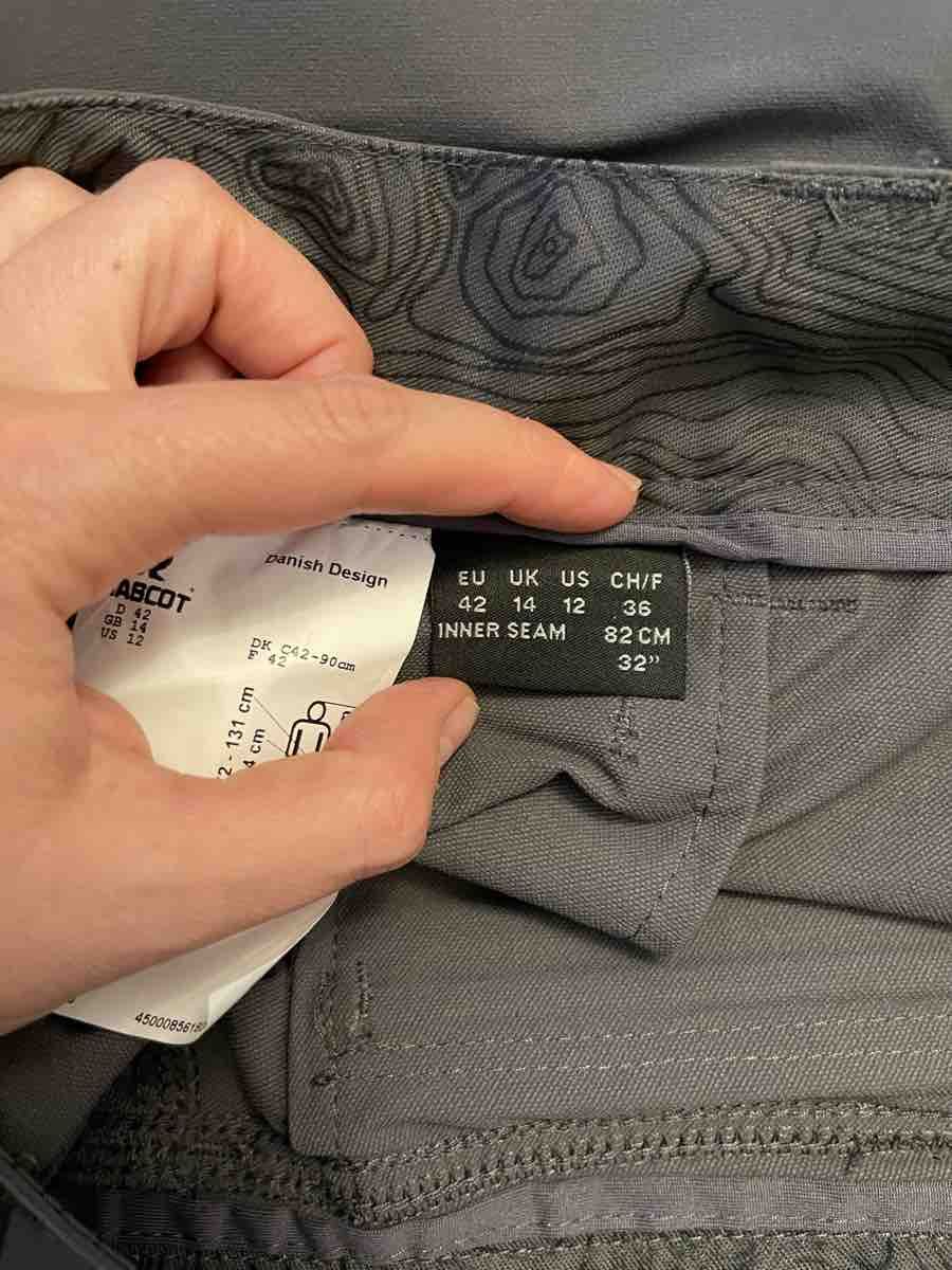 Pantaloni: Mascot Damen Wanderhose Grau Grösse 42 – Nuovo (secondo la descrizione) da Reiden venduto da Myri84 3