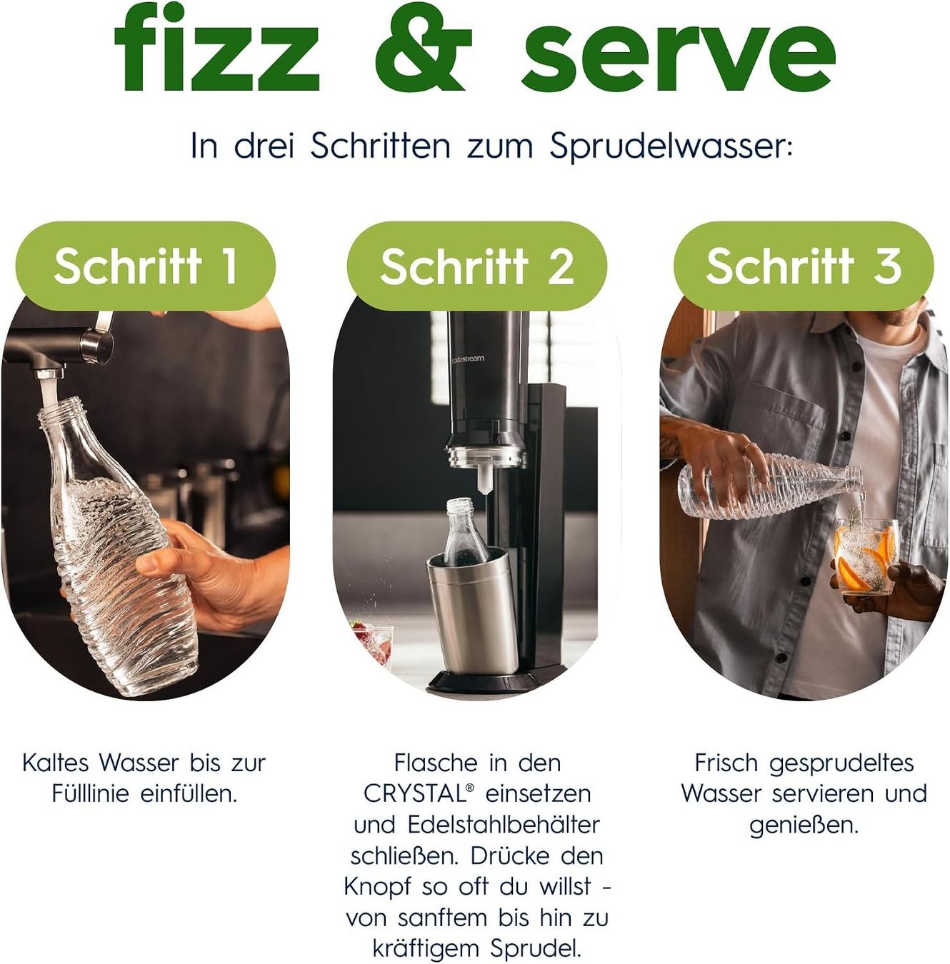 Sodastream Appareils de cuisine: SodaStream Crystal Glaskaraffen 0.7L 2er Set – Neuf avec emballage d'origine à Suhr par SchnapperCH 5