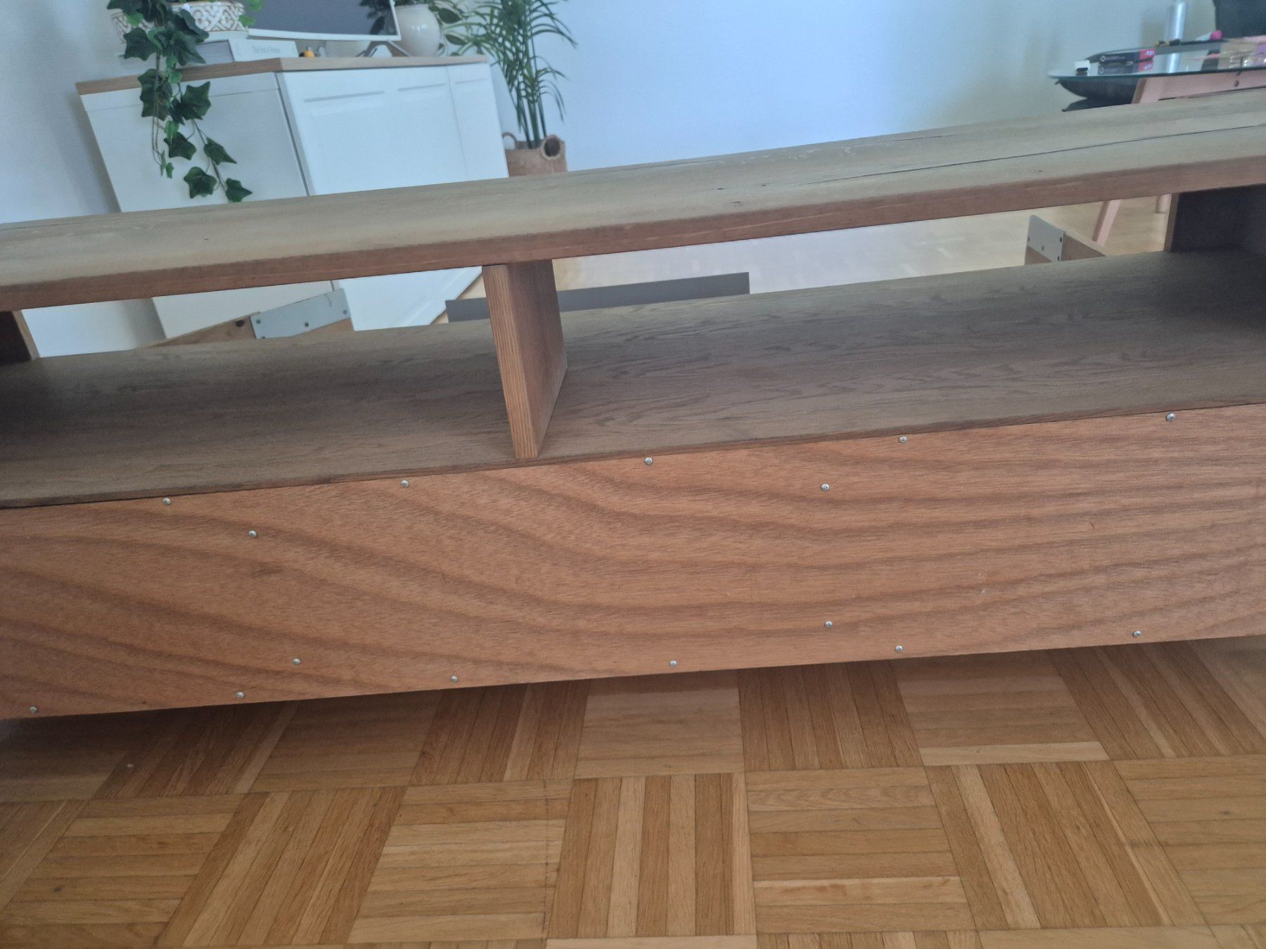 Conforama Meubles TV: TV-Möbel Holz Eiche mit Schubladen und Türen – D'occasion à Kloten par mavis02 2