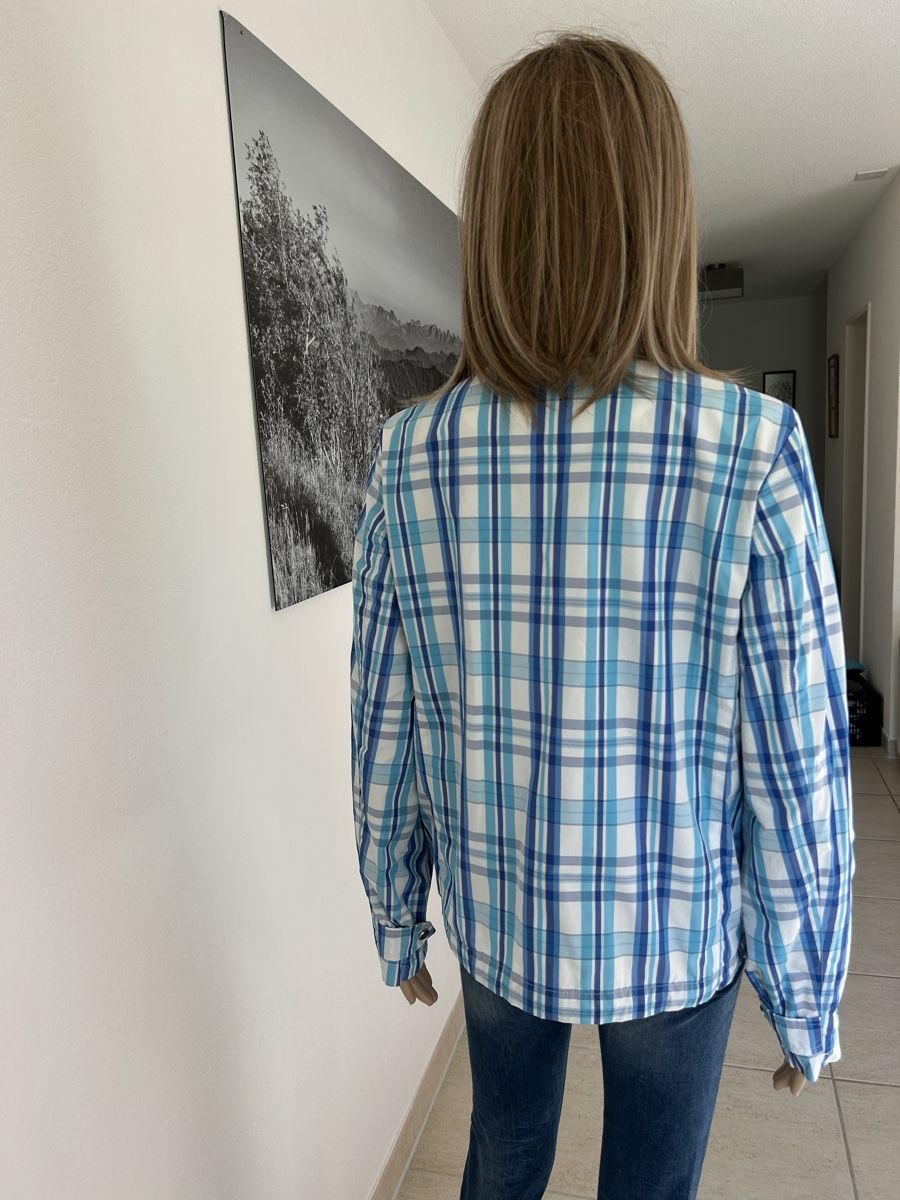 Ralph Lauren Giacche: Blue White Plaid Jacket Ralph Lauren, Size M – Nuovo (secondo la descrizione) da Saland venduto da ele_vc96 3