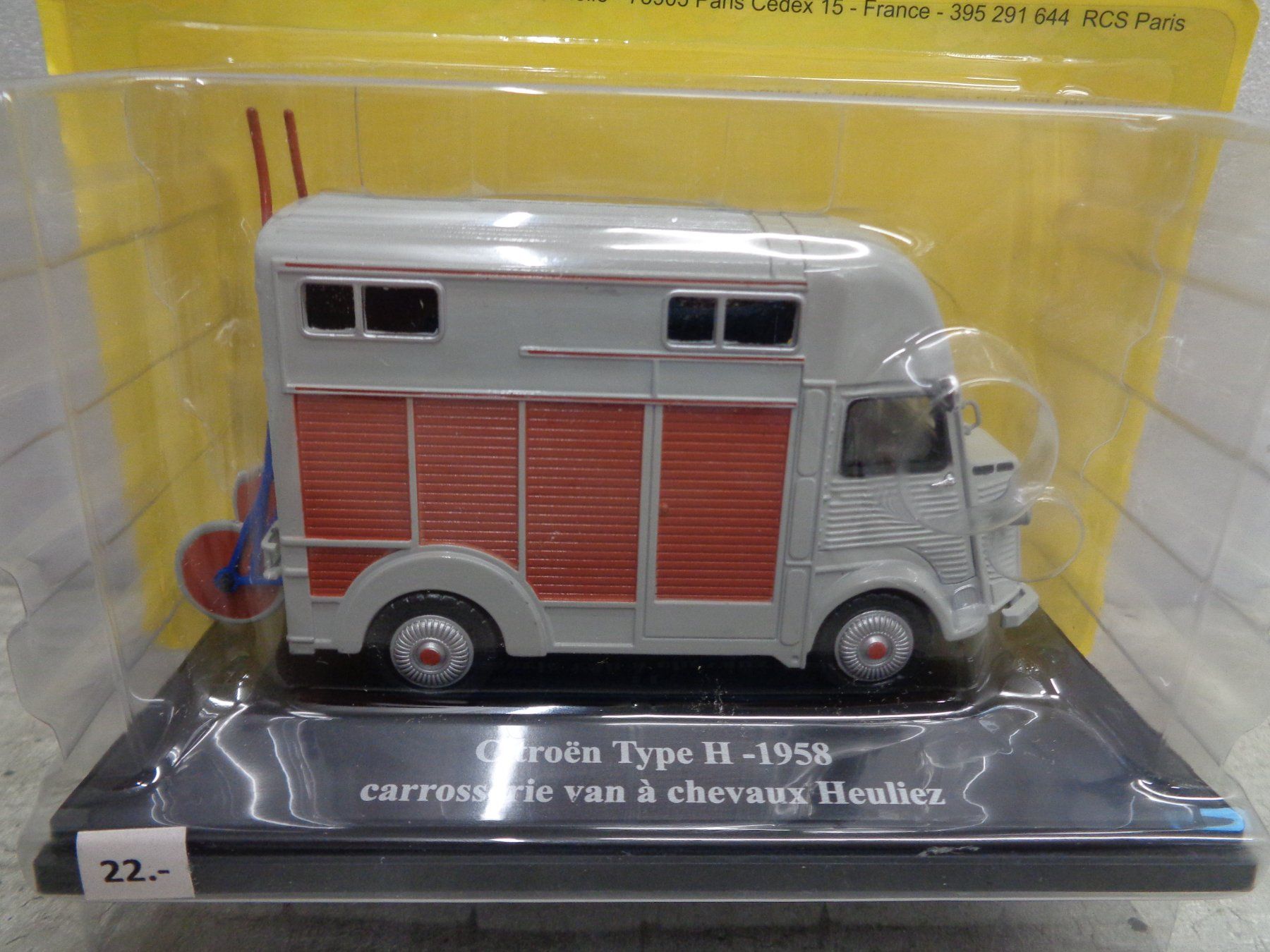 Citroën Modellautos: Hachette 1:43 Citroën Type H  1958 – Neu und originalverpackt aus Reconvilier von rallycar 1