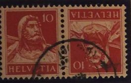 K8, Kehrdruck Tell, Rundstempel Kt. 18.-