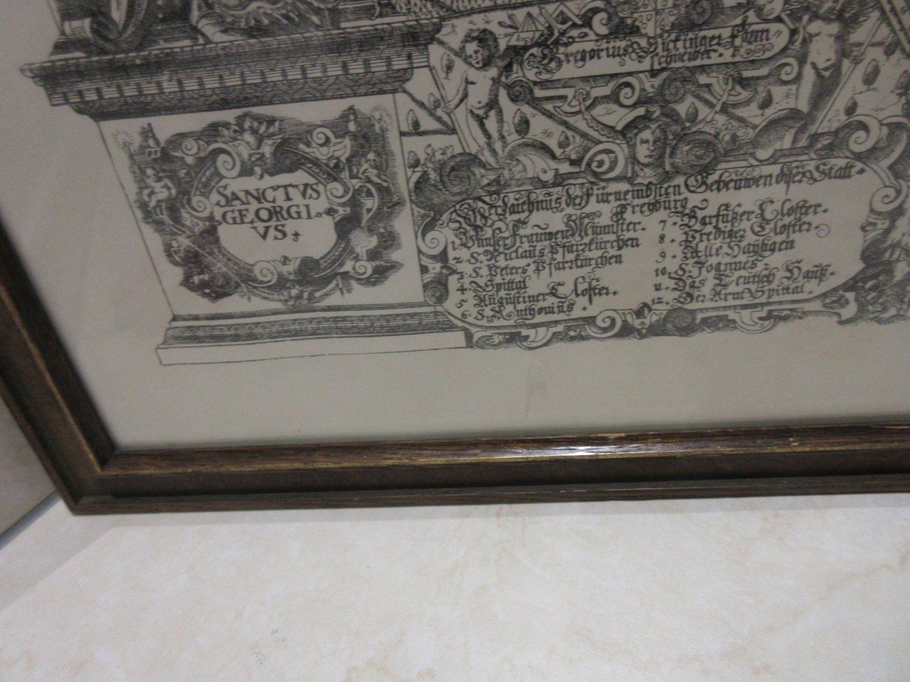 Foto & Immagini: Statt Freyburg im Breysgau 1589 – Usato da Binningen venduto da mondoantico 5