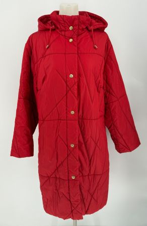 Wattierte Jacke mit Kapuze Gr. 48/ 50 von Antonette